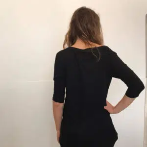 maglia basic asimmetrica primavera estate