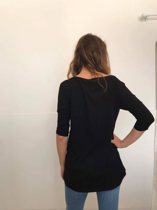 maglia basic asimmetrica primavera estate