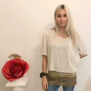 t - shirt paiettes oversize