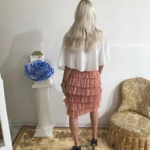 Gonna art. Voilà rosa tulle e galette