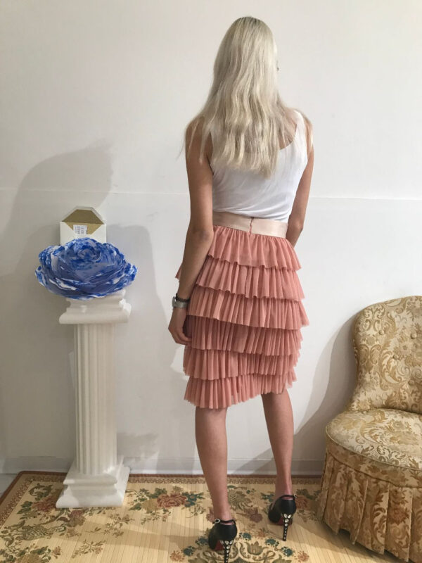 Gonna art. Voilà rosa tulle e galette