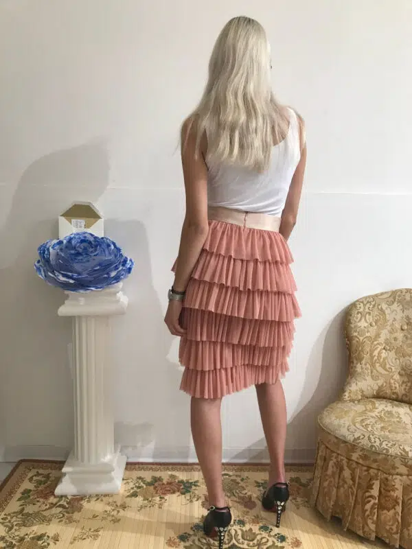 Gonna art. Voilà rosa tulle e galette