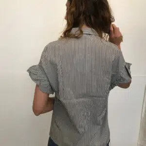 Camicia righe mezze maniche "marina"