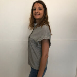 Camicia righe mezze maniche "marina"