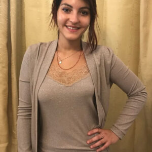 Twin Set Top + Cardigan Articolo Luce