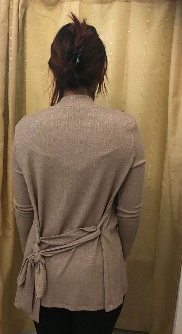 Twin Set Top + Cardigan Articolo Luce