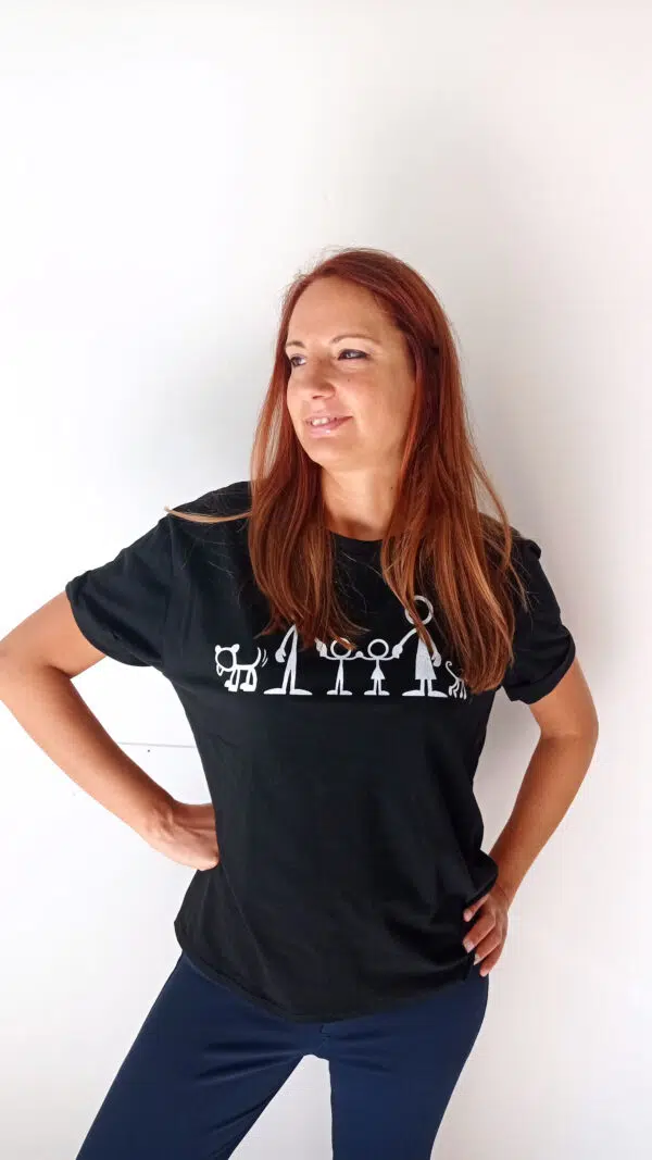 Family Love & Pet Connection T-Shirt - Unisciti alla nostra tribù animali-friendly!
