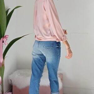 Jeans Strappati Confortevoli: Stile Moderno in Puro Cotone!