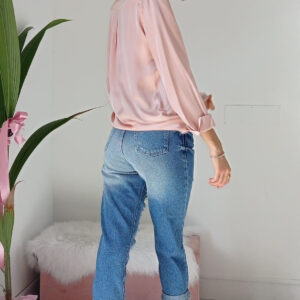 Jeans Strappati Confortevoli: Stile Moderno in Puro Cotone!