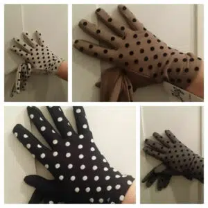 Guanto da donna art. Polka