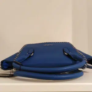 Borsa bauletto bluette Via Roma