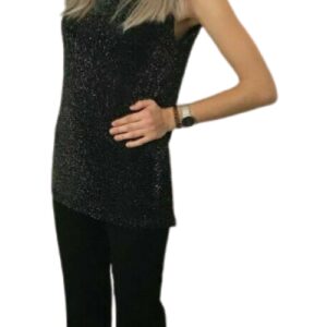 Maglia senza maniche lurex art. Evening