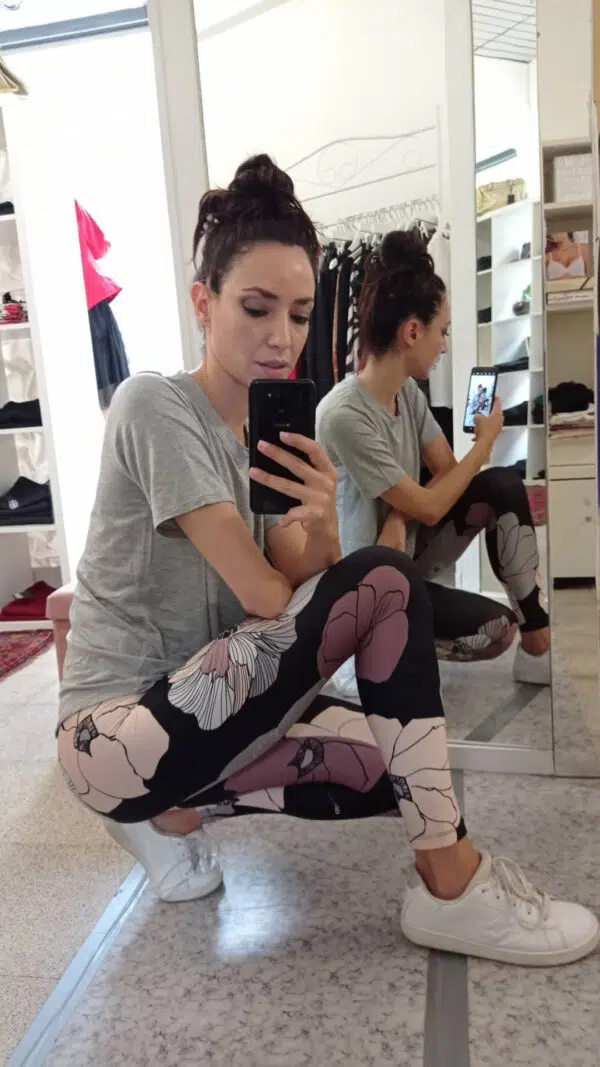Leggins donna multicolor art. Hata