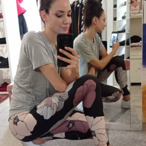 Leggins donna multicolor art. Hata