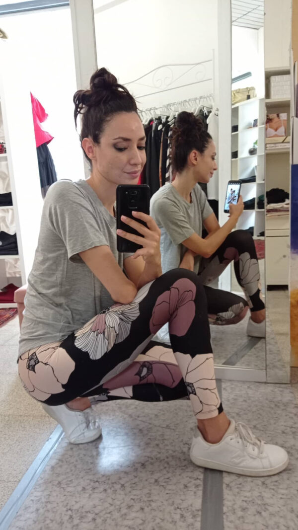 Leggins donna multicolor art. Hata