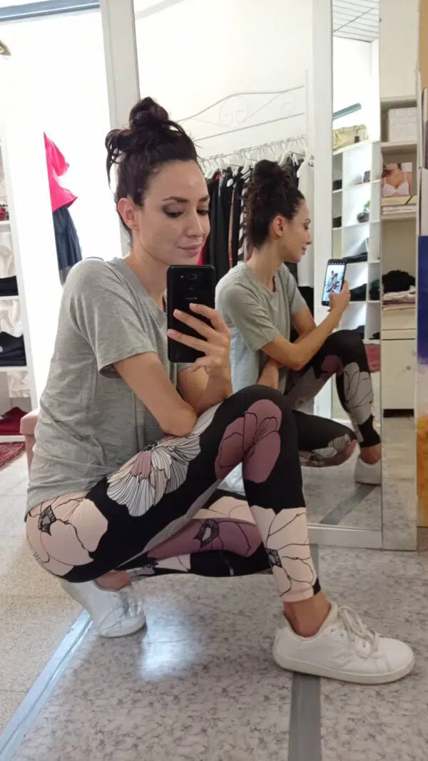 Leggins donna multicolor art. Hata
