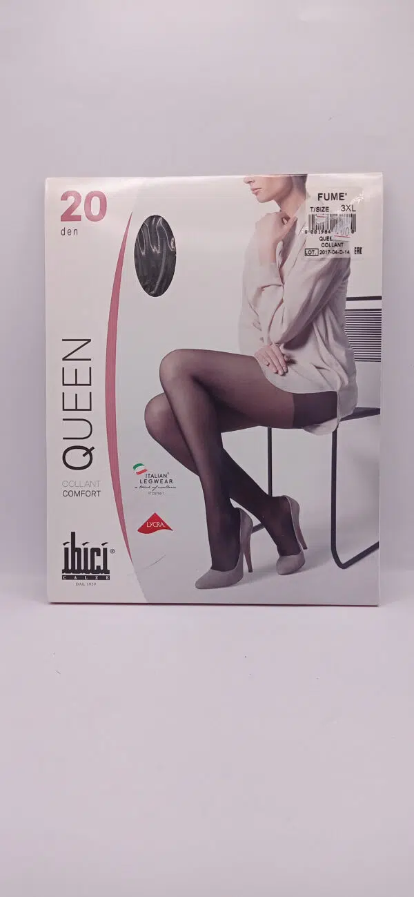 Collant Confort 20 Denari con Guainetta Riducente - Versatili e Calibrati fino alla 4XL, IBICI