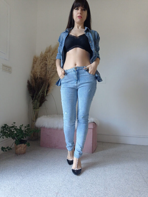 Jeans Skinny Push-Up Effetto Slavato Used - Scopri il Fit Perfetto XS-XL
