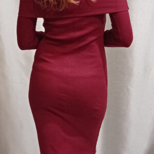 Abito lungo donna in maglia art. Roso