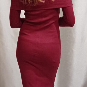 Abito lungo donna in maglia art. Roso
