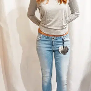Jeans effetto invecchiato art. Rosetta