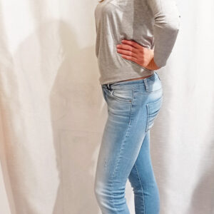 Jeans effetto invecchiato art. Rosetta
