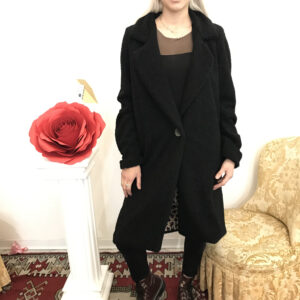 Cappotto in tessuto bouclè art. Maculato