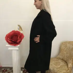 Cappotto in tessuto bouclè art. Maculato