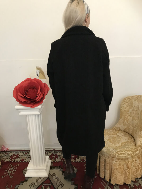 Cappotto in tessuto bouclè art. Maculato