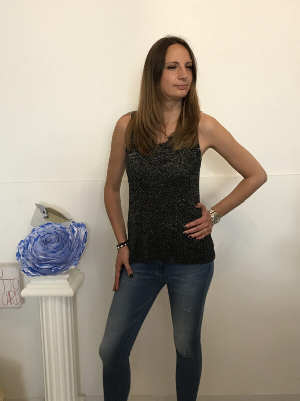 Top sotto-giacca luminoso art. Lingerie
