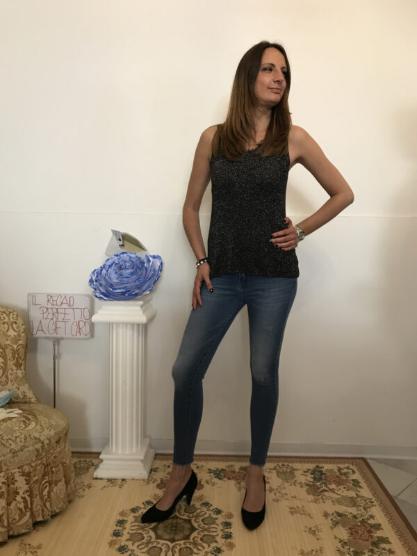 Top sotto-giacca luminoso art. Lingerie