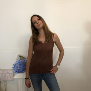 Top sotto-giacca luminoso art. Lingerie
