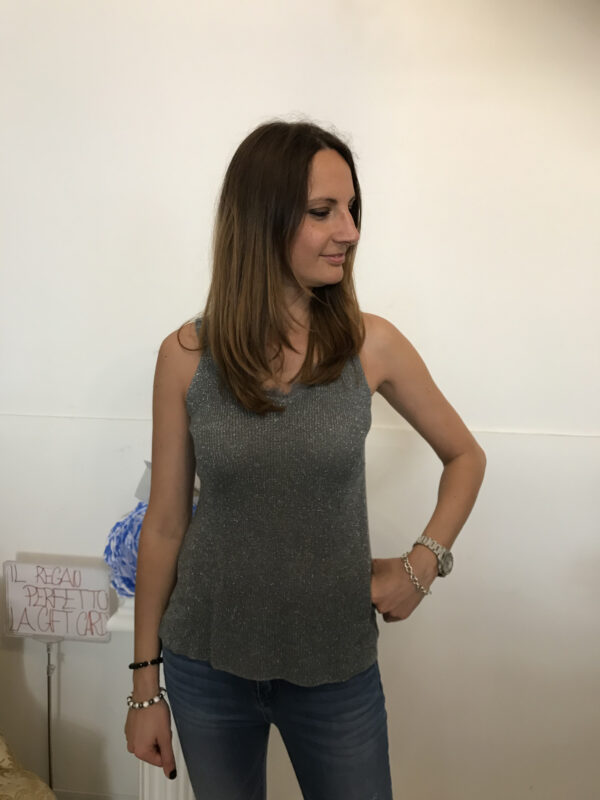Top sotto-giacca luminoso art. Lingerie