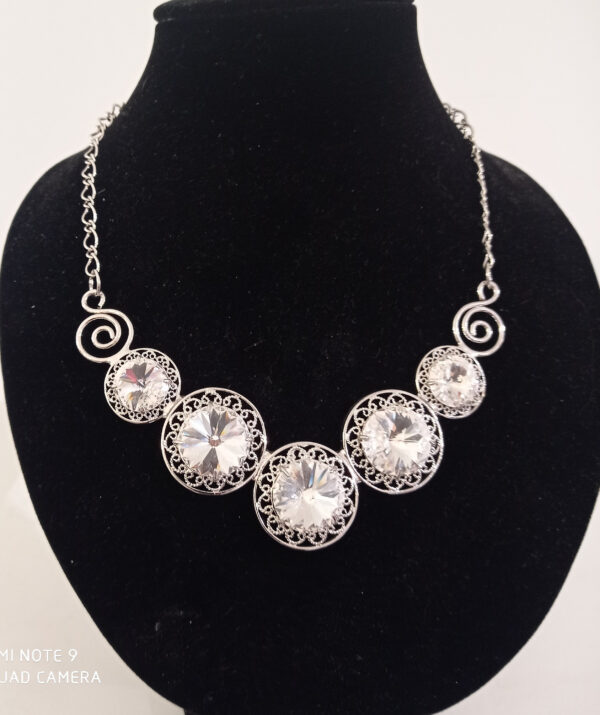 Collana con swarovsky originali art. Cristallo