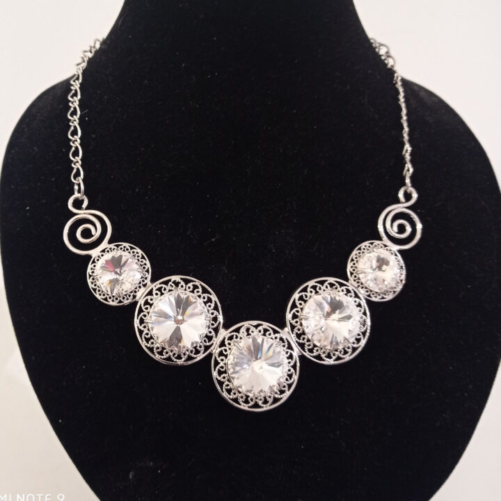 Collana con swarovsky originali art. Cristallo