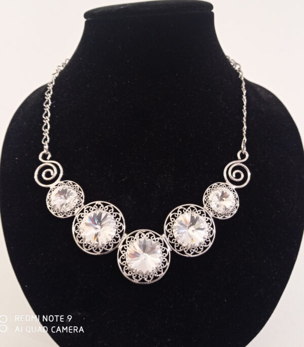 Collana con swarovsky originali art. Cristallo