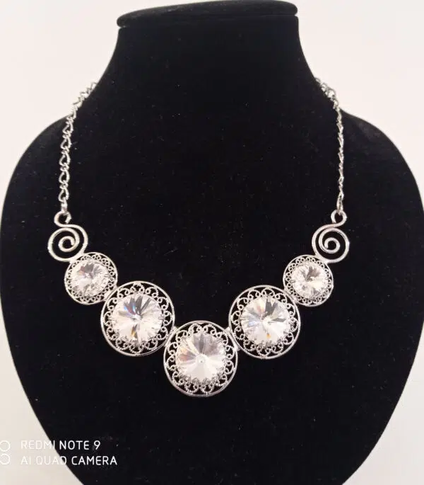 Collana con swarovsky originali art. Cristallo