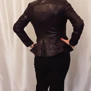 Giacca in eco-pelle art. Gale