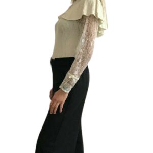 Maglia manica lunga pizzo art. Romance