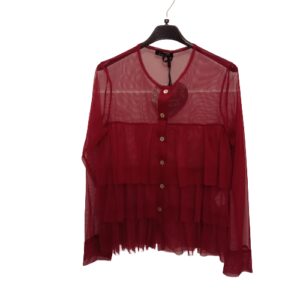 Camicia in tulle con galette art. Kiss