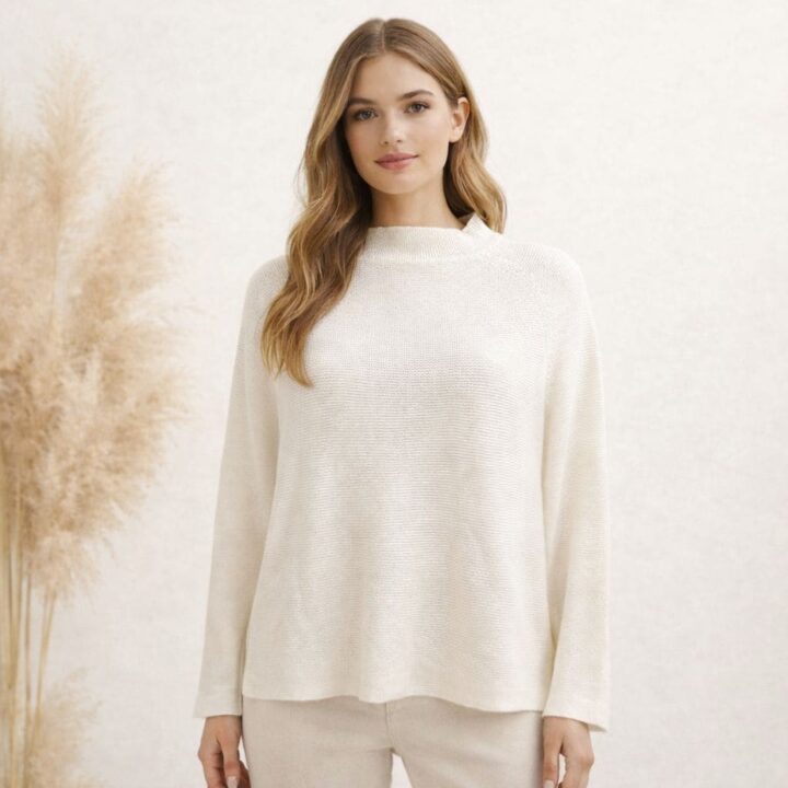 Maglia Donna Morbida Girocollo