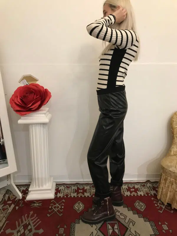 Pantalone ecopelle mod.Ingrid