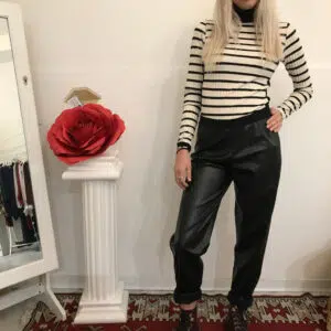 Pantalone ecopelle mod.Ingrid