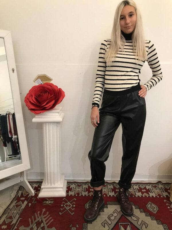Pantalone ecopelle mod.Ingrid