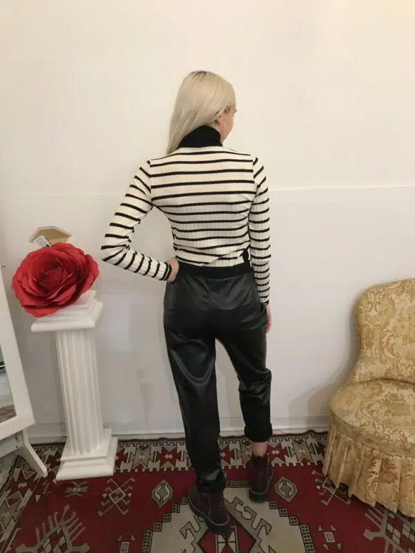 Pantalone ecopelle mod.Ingrid