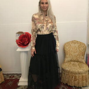 Gonna lunga in tulle mod. Poli