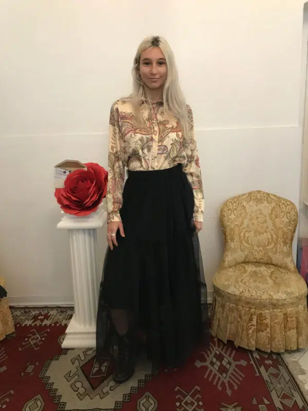Gonna lunga in tulle mod. Poli