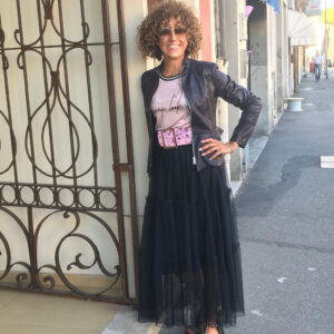 Gonna lunga in tulle mod. Poli