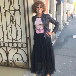 Gonna lunga in tulle mod. Poli