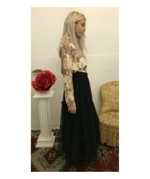 Gonna lunga in tulle mod. Poli
